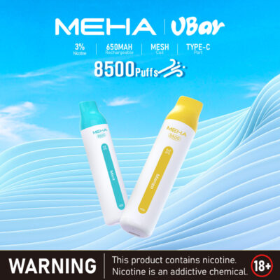 meha 拋棄式電子煙 8500Puffs 怪獸級續航｜真實口感還原